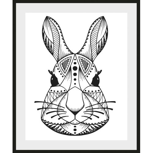4049009930532 - Bild QUEENCE Edvin Bilder Gr B H 30 cm x 40 cm Wandbild Hase Hochformat 1 St schwarz (schwarz weiß) Kunstdrucke Bilder 4049009930532 - Bild QUEENCE Edvin Bilder Gr B H 30 cm x 40 cm Wandbild Hase Hochformat 1 St schwarz (schwarz weiß) Kunstdrucke Bilder