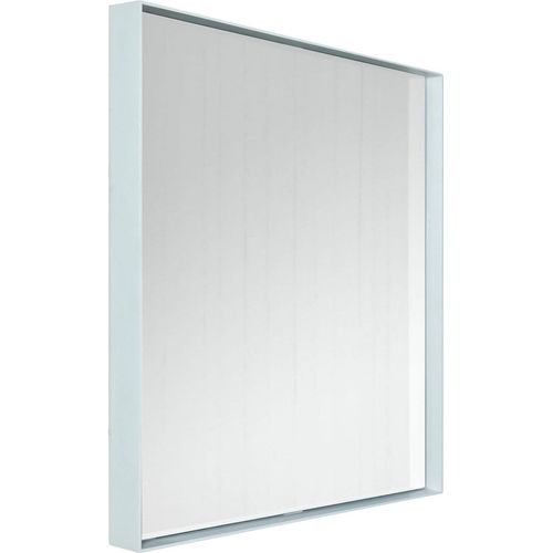 8712077102403 - Wandspiegel Donna Spiegel Gr B H T 60 cm x 60 cm x 5 cm weiß Wandspiegel Metall 60 x cm 8712077102403 - Wandspiegel Donna Spiegel Gr B H T 60 cm x 60 cm x 5 cm weiß Wandspiegel Metall 60 x cm