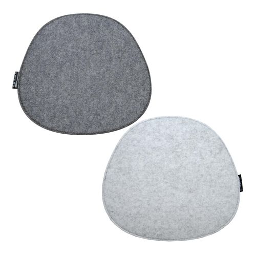 4057216026887 - No Brand - 2 Filz Sitzkissen Oval 40x37cm Stuhlkissen Warme Sitzauflage 8mm Hellgrau Grau 4057216026887 - No Brand - 2 Filz Sitzkissen Oval 40x37cm Stuhlkissen Warme Sitzauflage 8mm Hellgrau Grau