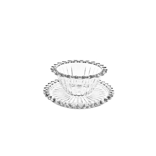 4255829541487 - DessertgläserUnterteller 12-teiliges Glasschalenset -