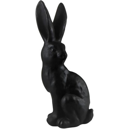 4056422126329 - Dekofigur AM DESIGN sitzender Hase schwarz B12cm H365cm T365cm Polyresin Dekofiguren Osterdekoration aus Polyresin