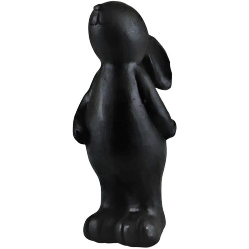 4056422126374 - Dekofigur AM DESIGN stehender Hase schwarz B93cm H24cm T24cm Polyresin Dekofiguren Osterdekoration aus Polyresin