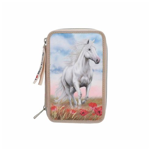4010070695002 - 3-Fach Federtasche Poppy Sand Miss Melody 20 x 13 x 75 cm 4010070695002 - 3-Fach Federtasche Poppy Sand Miss Melody 20 x 13 x 75 cm