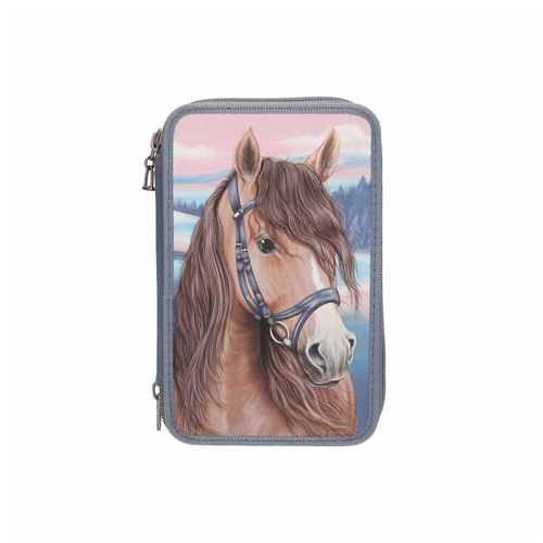 4010070697990 - 3-Fach Federtasche mit 3D-Effekt Miss Melody 20 x 13 x 75 cm 4010070697990 - 3-Fach Federtasche mit 3D-Effekt Miss Melody 20 x 13 x 75 cm