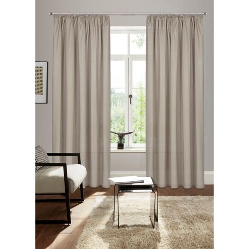 6941446629735 - Vorhang »Lagan« (2 St) 2-er Set gewebt Microfaser versch Grössen einfarbig Bestseller 6941446629735 - Vorhang »Lagan« (2 St) 2-er Set gewebt Microfaser versch Grössen einfarbig Bestseller