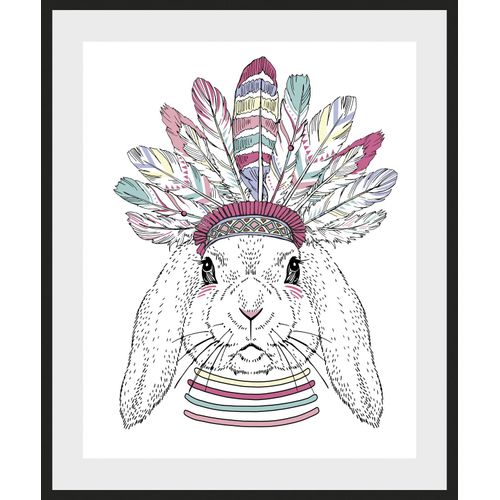 4049009930587 - Bild QUEENCE Indiana Bunny Bilder Gr B H 50 cm x 70 cm Wandbild Hase Hochformat 1 St bunt Kunstdrucke Bilder 4049009930587 - Bild QUEENCE Indiana Bunny Bilder Gr B H 50 cm x 70 cm Wandbild Hase Hochformat 1 St bunt Kunstdrucke Bilder