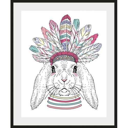 4049009930570 - Bild QUEENCE Indiana Bunny Bilder Gr B H 40 cm x 50 cm Wandbild Hase Hochformat 1 St bunt Kunstdrucke Bilder 4049009930570 - Bild QUEENCE Indiana Bunny Bilder Gr B H 40 cm x 50 cm Wandbild Hase Hochformat 1 St bunt Kunstdrucke Bilder
