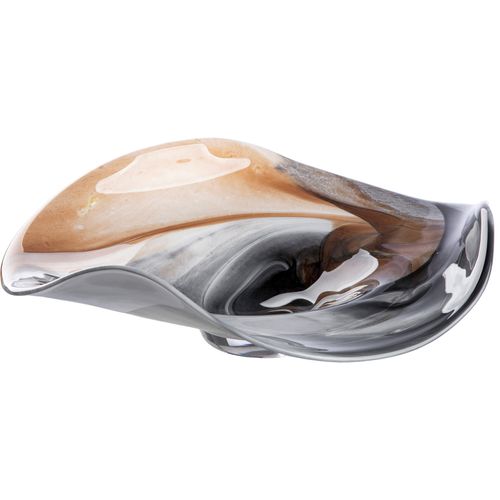 4063387276105 - Dekoschale GILDE Schale Draga Dekoschalen Gr B H T 46 cm x 11 cm x 46 cm braun Dekoschalen Dekotabletts durchgefärbt  handgefertigt