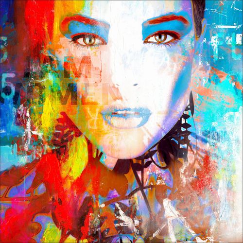 4019449497155 - PRO ART Glasbild COLOURFUL WOMAN IV (BHT 50x50x130 cm) BHT 50x50x130 cm bunt Acrylglasbild 4019449497155 - PRO ART Glasbild COLOURFUL WOMAN IV (BHT 50x50x130 cm) BHT 50x50x130 cm bunt Acrylglasbild