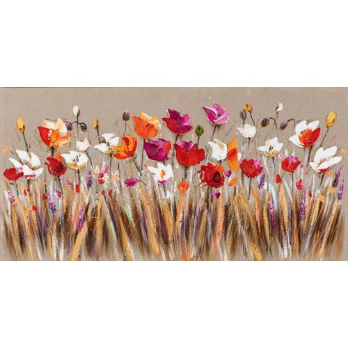 4050743035179 - Keilrahmenbild BLUMENFELD (LB 70x140 cm) LB 70x140 cm bunt