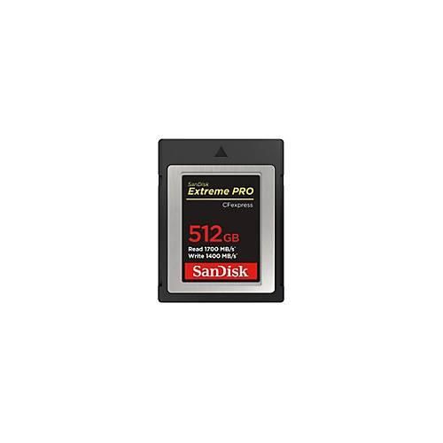 0619659180881 - SANDISK Speicherkarte CF Extreme PRO CFexpress Typ B Speicherkarten Gr 512 GB schwarz Speicherkarten