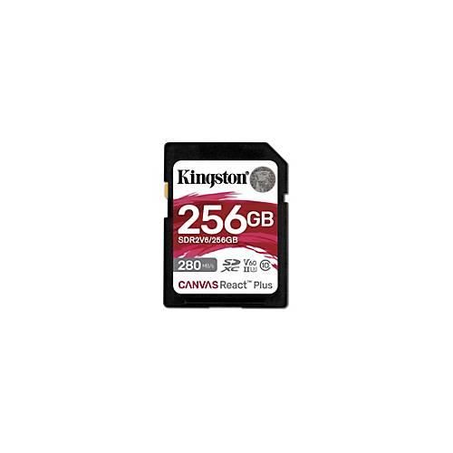 0740617340594 - Canvas React Plus - Flash-Speicherkarte - 256 GB - Video Class V60   UHS-II U3   Class10 - SDXC UHS-II
