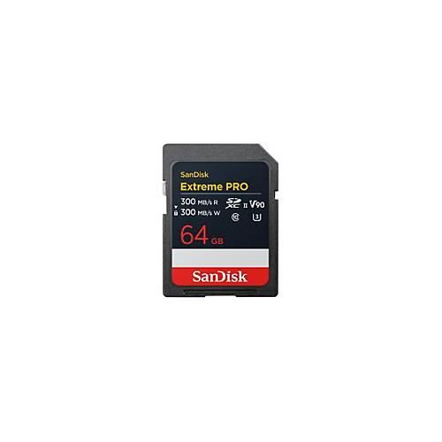0619659215965 - SanDisk Extreme Pro - Flash-Speicherkarte - 64 GB - Video Class V90 UHS-II U3 Class10 - SDXC UHS-II 0619659215965 - SanDisk Extreme Pro - Flash-Speicherkarte - 64 GB - Video Class V90 UHS-II U3 Class10 - SDXC UHS-II