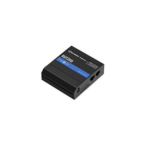 4779051840229 - RUT200 - wireless router - WWAN - Wi-Fi - 3G 4G 2G - DIN rail mountable - Wireless Router N Standard - 80211n 4779051840229 - RUT200 - wireless router - WWAN - Wi-Fi - 3G 4G 2G - DIN rail mountable - Wireless Router N Standard - 80211n