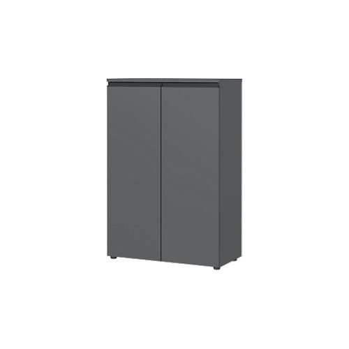4005949404052 - Aktenschrank Aalborg 2 Türen 2 Fachböden Möbelgleiter melaminharzbeschichtet B 810 x T 400 x H 1200 mm graphit 4005949404052 - Aktenschrank Aalborg 2 Türen 2 Fachböden Möbelgleiter melaminharzbeschichtet B 810 x T 400 x H 1200 mm graphit