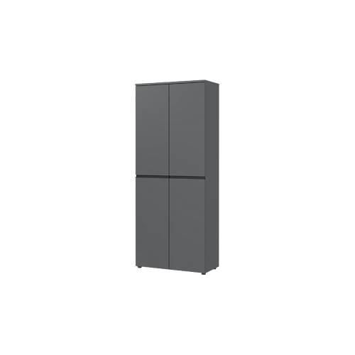 4005949404205 - Aktenschrank Aalborg 2 Türen 4 Fachböden Möbelgleiter Spanplatte melaminharzbeschichtet B 810 x T 400 x H 1970 mm graphit 4005949404205 - Aktenschrank Aalborg 2 Türen 4 Fachböden Möbelgleiter Spanplatte melaminharzbeschichtet B 810 x T 400 x H 1970 mm graphit