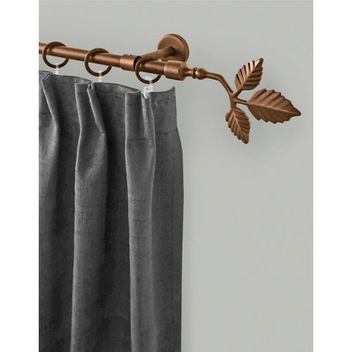 9002777145541 - Gardinenstange GARESA RUSTIKA Gardinenstangen Gr L 100 cm Ø 16 mm 1 läufig braun (bronzefarben) Gardinenstangen nach Maß rustikale Vorhanggarnitur verlängerbar m Ringe Endk Blatt 9002777145541 - Gardinenstange GARESA RUSTIKA Gardinenstangen Gr L 100 cm Ø 16 mm 1 läufig braun (bronzefarben) Gardinenstangen nach Maß rustikale Vorhanggarnitur verlängerbar m Ringe Endk Blatt