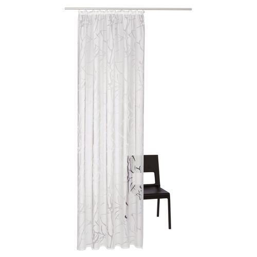 6930325741019 - Gardine MY HOME Anna Gardinen Gr 265 cm Kräuselband 140 cm weiß Kräuselband Gardine Halbtransparent Ausbrenner Polyester 6930325741019 - Gardine MY HOME Anna Gardinen Gr 265 cm Kräuselband 140 cm weiß Kräuselband Gardine Halbtransparent Ausbrenner Polyester