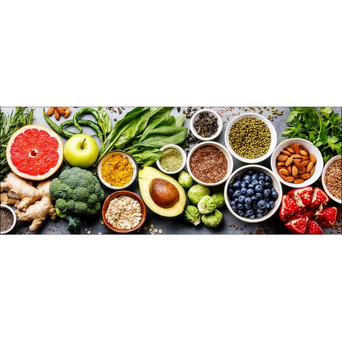 4019449483127 - PRO ART Glasbild FRUITS AND VEGETABLES (BHT 80x30x130 cm) BHT 80x30x130 cm bunt Acrylglasbild 4019449483127 - PRO ART Glasbild FRUITS AND VEGETABLES (BHT 80x30x130 cm) BHT 80x30x130 cm bunt Acrylglasbild