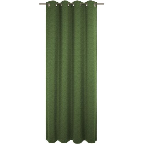 4004567379056 - Vorhang WIRTH Trondheim B Gardinen Gr 255 cm Ösen 132 cm grün (dunkelgrün) Ösen nach Maß