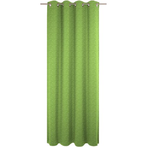 4004567381196 - Vorhang WIRTH Trondheim B grün (apfelgrün) Gardinen 235cm Ösen 132cm Polyacryl nach Maß B132cm H235cm