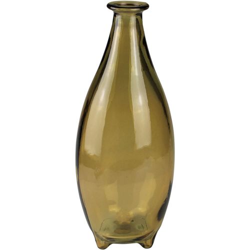 4056422262522 - Dekovase AM DESIGN Strahlende gelbe Vase aus Glas gelb B155cm H38cm Glas Vasen verleiht jedem Raum Farbe und Leben