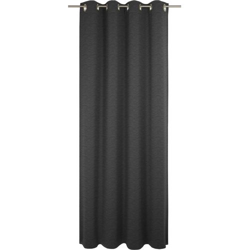 4004567396442 - Vorhang WIRTH Trondheim B schwarz Gardinen 365cm Ösen 132cm Polyacryl nach Maß B132cm H365cm 4004567396442 - Vorhang WIRTH Trondheim B schwarz Gardinen 365cm Ösen 132cm Polyacryl nach Maß B132cm H365cm