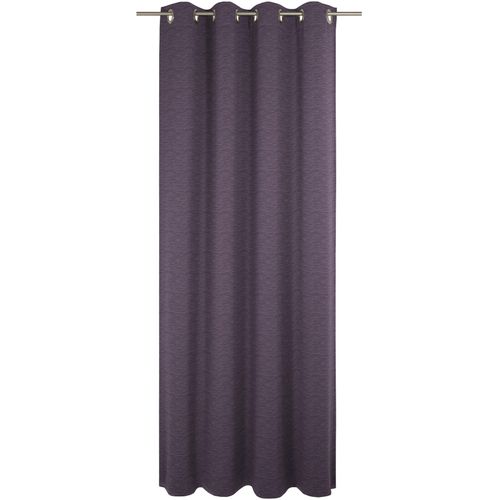 4004567388782 - Vorhang WIRTH Trondheim B lila (beere) Gardinen 265cm Ösen 132cm Polyacryl nach Maß B132cm H265cm