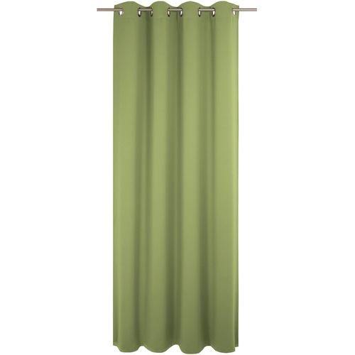 4004567414733 - Vorhang WIRTH Dim out grün Gardinen 295cm Ösen 142cm Polyester nach Maß B142cm H295cm 4004567414733 - Vorhang WIRTH Dim out grün Gardinen 295cm Ösen 142cm Polyester nach Maß B142cm H295cm