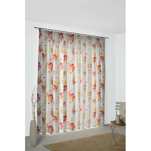 4004567091460 - Vorhang WIRTH Montrose Gardinen Gr 150 cm Kräuselband 145 cm rot (rot gelb) Landhaus Gardinen Gardine 4004567091460 - Vorhang WIRTH Montrose Gardinen Gr 150 cm Kräuselband 145 cm rot (rot gelb) Landhaus Gardinen Gardine