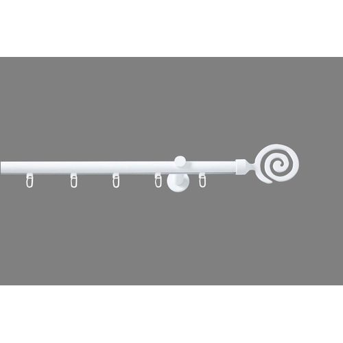 4015161081306 - Innenlaufschiene Espiral Gardinenstangen Gr L 240 cm Ø 20 mm 1 läufig weiß Gardinenschienen 4015161081306 - Innenlaufschiene Espiral Gardinenstangen Gr L 240 cm Ø 20 mm 1 läufig weiß Gardinenschienen