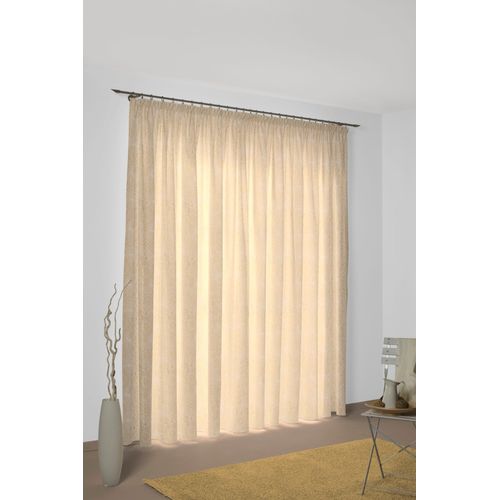 4004567255800 - Vorhang WIRTH Swift Gr 4 beige (creme) Gardinen 225cm Kräuselband 135cm Baumwolle Polyacryl B135cm H225cm