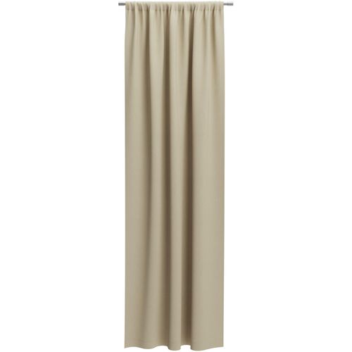 4006470550195 - Vorhang nach Maß NEUTEX FOR YOU SOLERO beige B450cm H160cm Jacquard Obermaterial 100% Polyester Gardinen nach Maß Uni Outdoorvorhang mit leichter Struktur