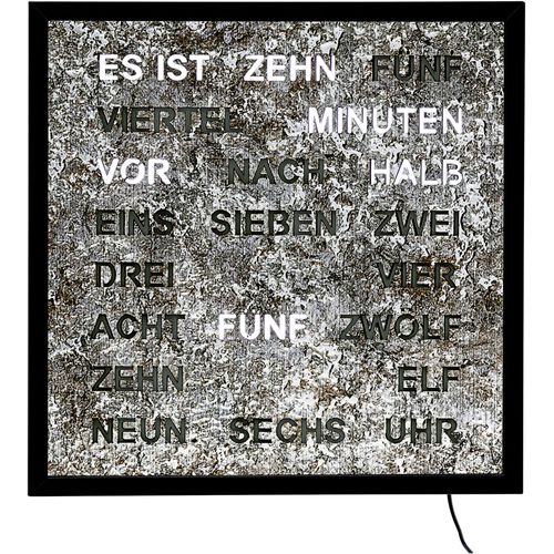 4037445160521 - Wanduhr AMS schwarz (schwarz metallic) Wanduhren B H L 40cm x 4cm x 40cm Quarzuhr Digitaluhr Wohnzimmer Esszimmer Küche ArbeitszimmerBüro 4037445160521 - Wanduhr AMS schwarz (schwarz metallic) Wanduhren B H L 40cm x 4cm x 40cm Quarzuhr Digitaluhr Wohnzimmer Esszimmer Küche ArbeitszimmerBüro