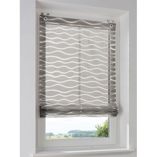 4016478106775 - Raffrollo HEINE HOME Gr 1 grau B45cm H140cm Raffrollos 4016478106775 - Raffrollo HEINE HOME Gr 1 grau B45cm H140cm Raffrollos