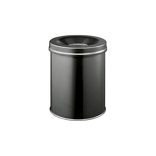 4005546988504 - Safe Papierkorb 15 Liter Stahl mit Flammenlöschkopf schwarz 4005546988504 Durable