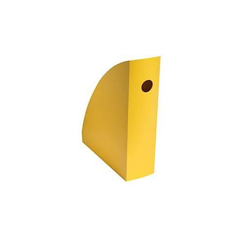 9002492182081 - Stehsammler BEE BLUE Pen Cube für Dokumente im Format A4+ mit Griffloch Kunststoff safrangelb 6 Stück