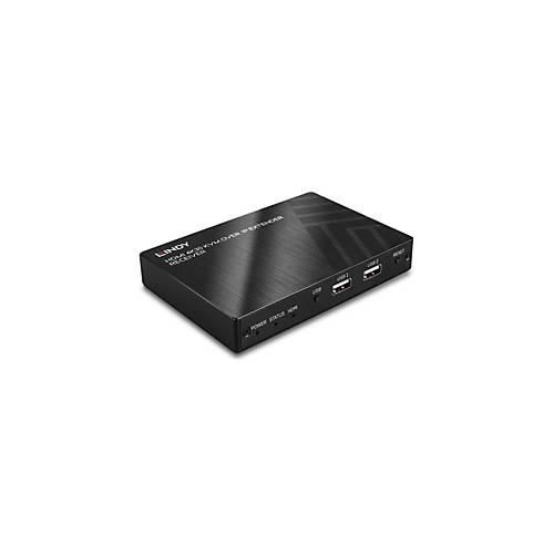 4002888382656 - LINDY KVM over IP Extender Receiver - KVM Infrarot-Extender - GigE HDMI 4002888382656 - LINDY KVM over IP Extender Receiver - KVM Infrarot-Extender - GigE HDMI