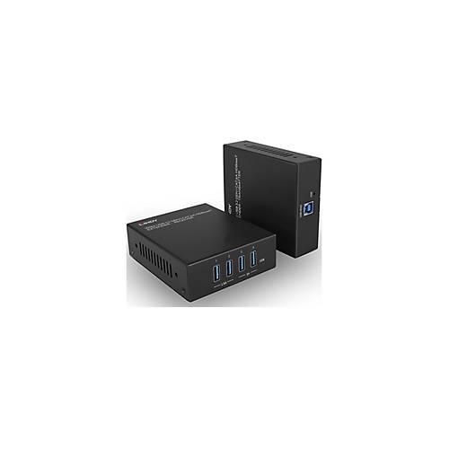 4002888434102 - LINDY - Sender und Empfänger - USB Netzwerk-Extender - USB 32 Gen 1 HDBaseT - über CAT 6a - bis zu 100 m 4002888434102 - LINDY - Sender und Empfänger - USB Netzwerk-Extender - USB 32 Gen 1 HDBaseT - über CAT 6a - bis zu 100 m