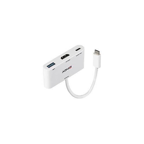 4002888433402 - - Videoadapter - 24 pin USB-C männlich zu HDMI USB Typ A USB-C (nur Spannung) weiblich - 18 cm - weià - unterstützt Power Delivery 30 unterstützt 4K 30 Hz (3840 x 2160) 4002888433402 - - Videoadapter - 24 pin USB-C männlich zu HDMI USB Typ A USB-C (nur Spannung) weiblich - 18 cm - weià - unterstützt Power Delivery 30 unterstützt 4K 30 Hz (3840 x 2160)