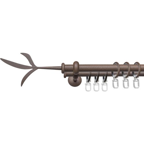 4016318403200 - Gardinenstange Esp Zweig Gr 3 braun (rost) L200cm Ø16mm Metall Gardinenstangen 2-läufig im Fixmaß Ø 16 mm 4016318403200 - Gardinenstange Esp Zweig Gr 3 braun (rost) L200cm Ø16mm Metall Gardinenstangen 2-läufig im Fixmaß Ø 16 mm