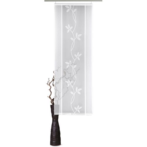 4032107185225 - Schiebegardine VHG Fiore Gr 1 weiß B60cm H180cm Jacquard Polyester Gardinen
