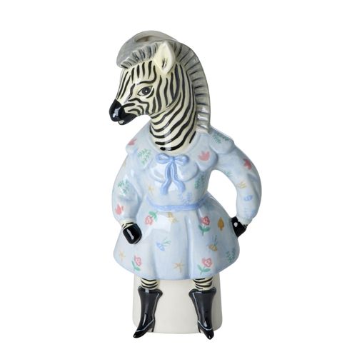 5708315265842 - RICE Keramik Vase in Zebra Shape Nathalie Lété 25 cm 580 ml 5708315265842 - RICE Keramik Vase in Zebra Shape Nathalie Lété 25 cm 580 ml