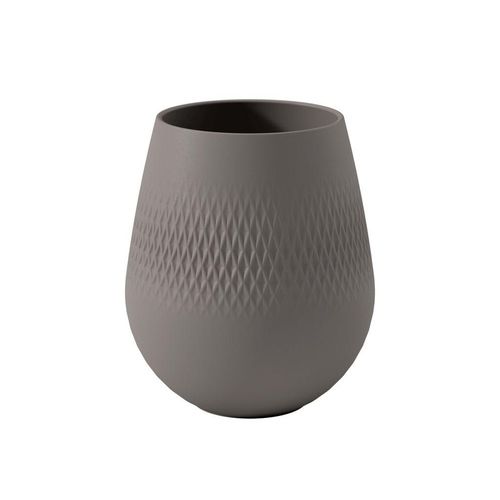 4003686417069 - Villeroy & Boch Vase CARRE MANUFACTURE COLLIER (DH 1250x14 cm) DH 1250x14 cm braun Blumenvase Blumengefäß 4003686417069 - Villeroy & Boch Vase CARRE MANUFACTURE COLLIER (DH 1250x14 cm) DH 1250x14 cm braun Blumenvase Blumengefäß