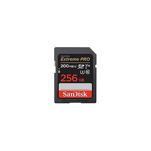 0619659188658 - SanDisk Extreme Pro - Flash-Speicherkarte - 256 GB - Video Class V30 UHS-I U3 Class10 - SDXC UHS-I 0619659188658 - SanDisk Extreme Pro - Flash-Speicherkarte - 256 GB - Video Class V30 UHS-I U3 Class10 - SDXC UHS-I