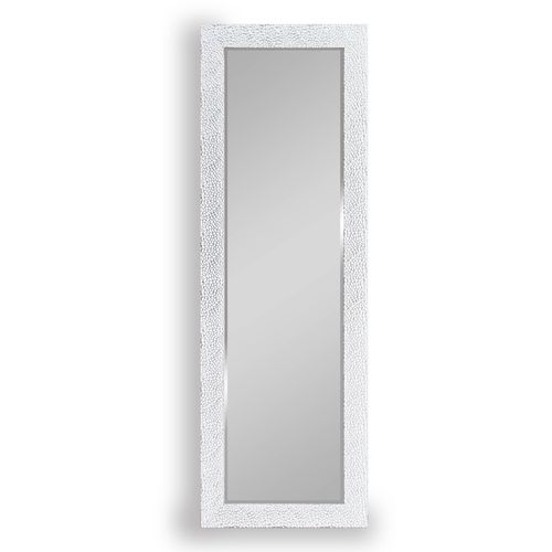 4251820303208 - Dekospiegel MIRRORS AND MORE Vicky Spiegel Gr B H T 50 cm x 150 cm x 2 cm bunt (weiß silberfarben) Dekospiegel Ganzkörperspiegel Wandspiegel