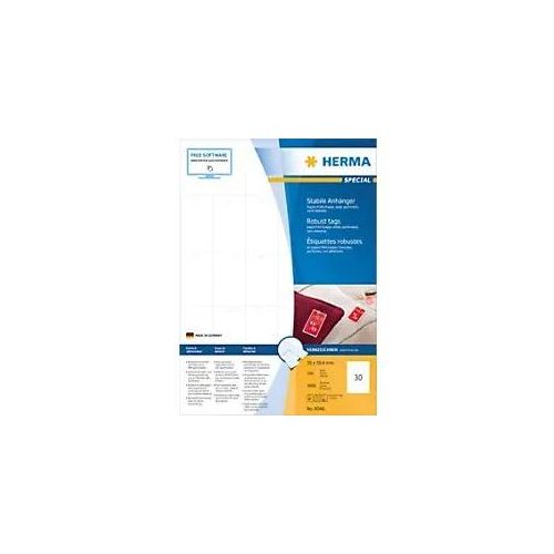 4008705080460 - HERMA Hängeetiketten SPECIAL weiß 350 x 594 mm perforiert nicht klebend 3000 Etiketten 4008705080460 - HERMA Hängeetiketten SPECIAL weiß 350 x 594 mm perforiert nicht klebend 3000 Etiketten