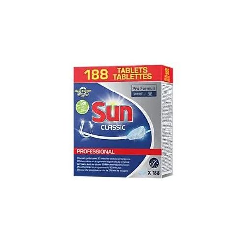 7615400778263 - SUN Professional Classic Tabs Spülmaschinentabs Geschirrreiniger-Tabs mit hohem Wirkungsgrad 1 Packung = 188 Tabs 7615400778263 - SUN Professional Classic Tabs Spülmaschinentabs Geschirrreiniger-Tabs mit hohem Wirkungsgrad 1 Packung = 188 Tabs