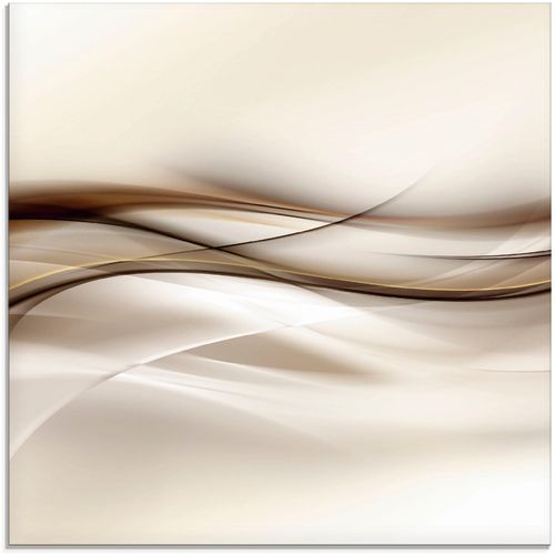4059745763127 - Glasbild ARTLAND Braune abstrakte Welle Bilder Gr B H 50 cm x 50 cm Muster 1 St braun Glasbilder Bilder 4059745763127 - Glasbild ARTLAND Braune abstrakte Welle Bilder Gr B H 50 cm x 50 cm Muster 1 St braun Glasbilder Bilder