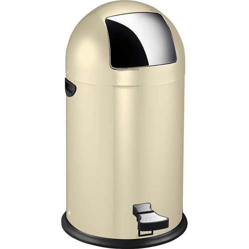 8713631046799 - EKO Push Mülleimer mit Pedal Volumen 33 l HxØ 700 x 350 mm creme 8713631046799 - EKO Push Mülleimer mit Pedal Volumen 33 l HxØ 700 x 350 mm creme